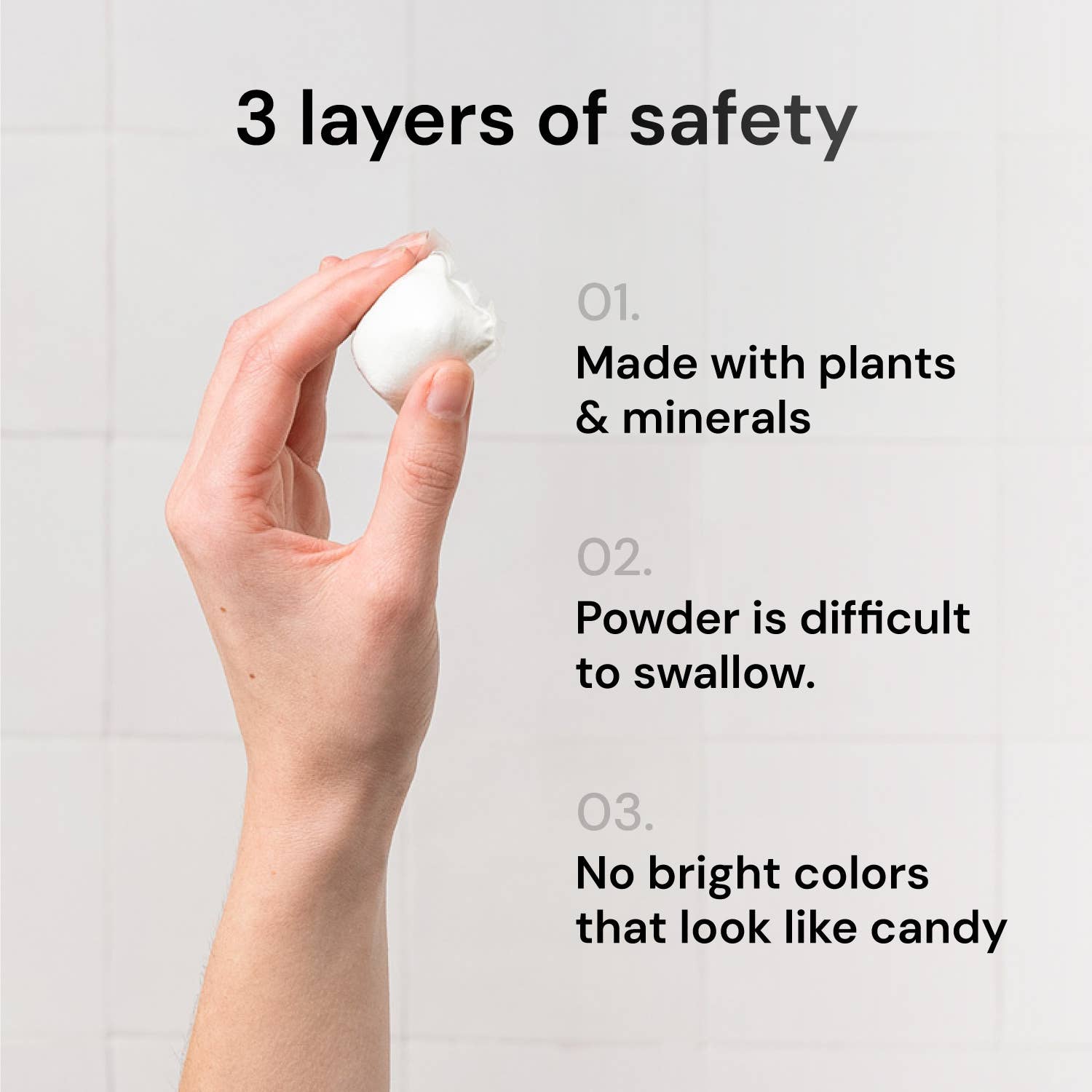 3 in 1 Laundry Detergent Pods, Lavender Scent, 60 Loads