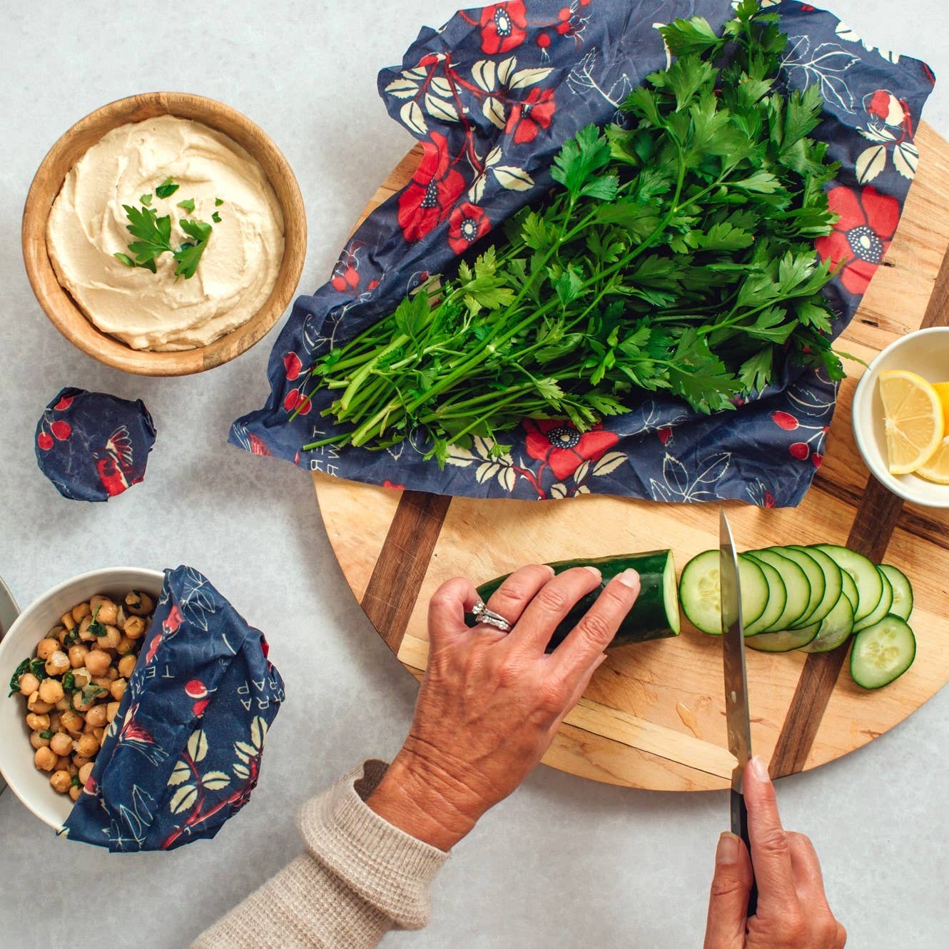 Bee's Wrap-Reusable Food Wrap-Botanical