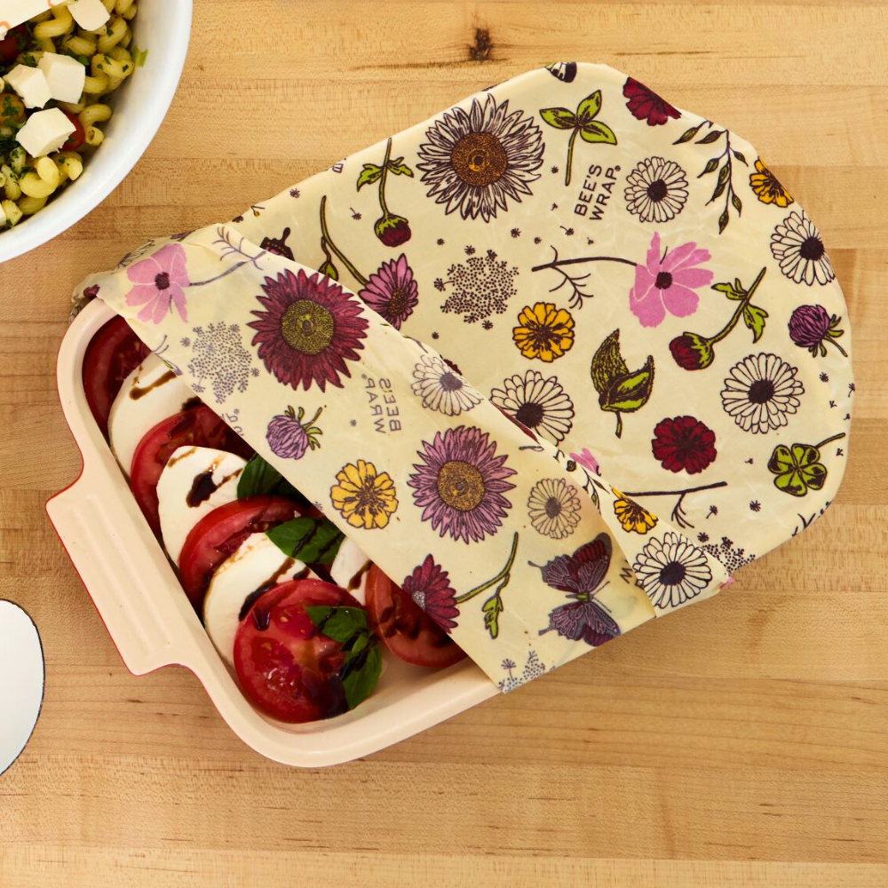 Bee's Wrap -Reusable Food Wrap- Meadow Magic-Assorted 3 Pack
