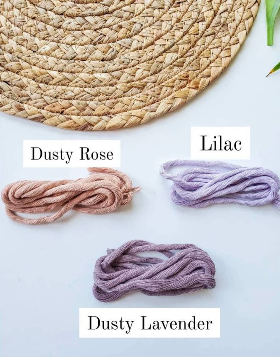 Crochet Trinket Basket: Cloudy Blue