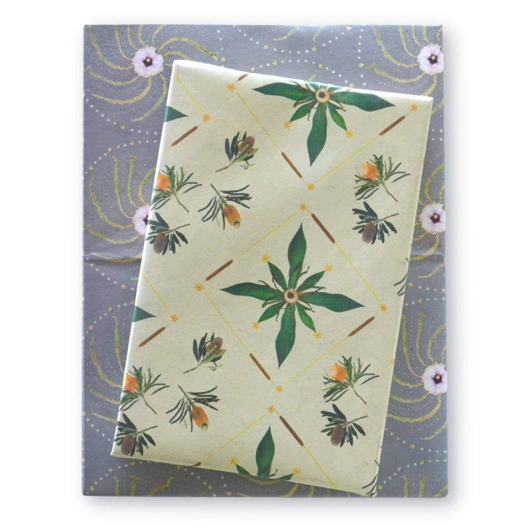 Upcountry Protea • Double-Sided, Everyday Eco Wrapping Paper