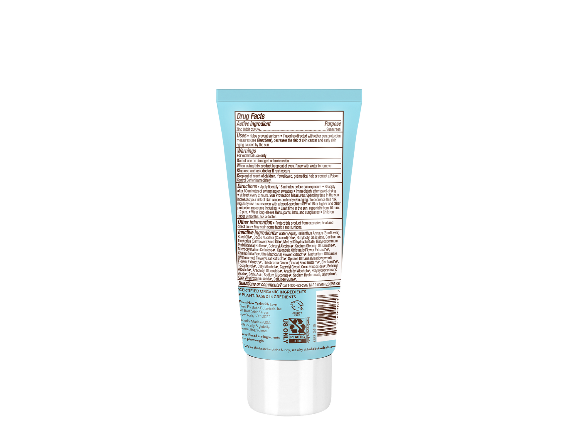 Sensitive Baby Mineral Sunscreen Lotion SPF50