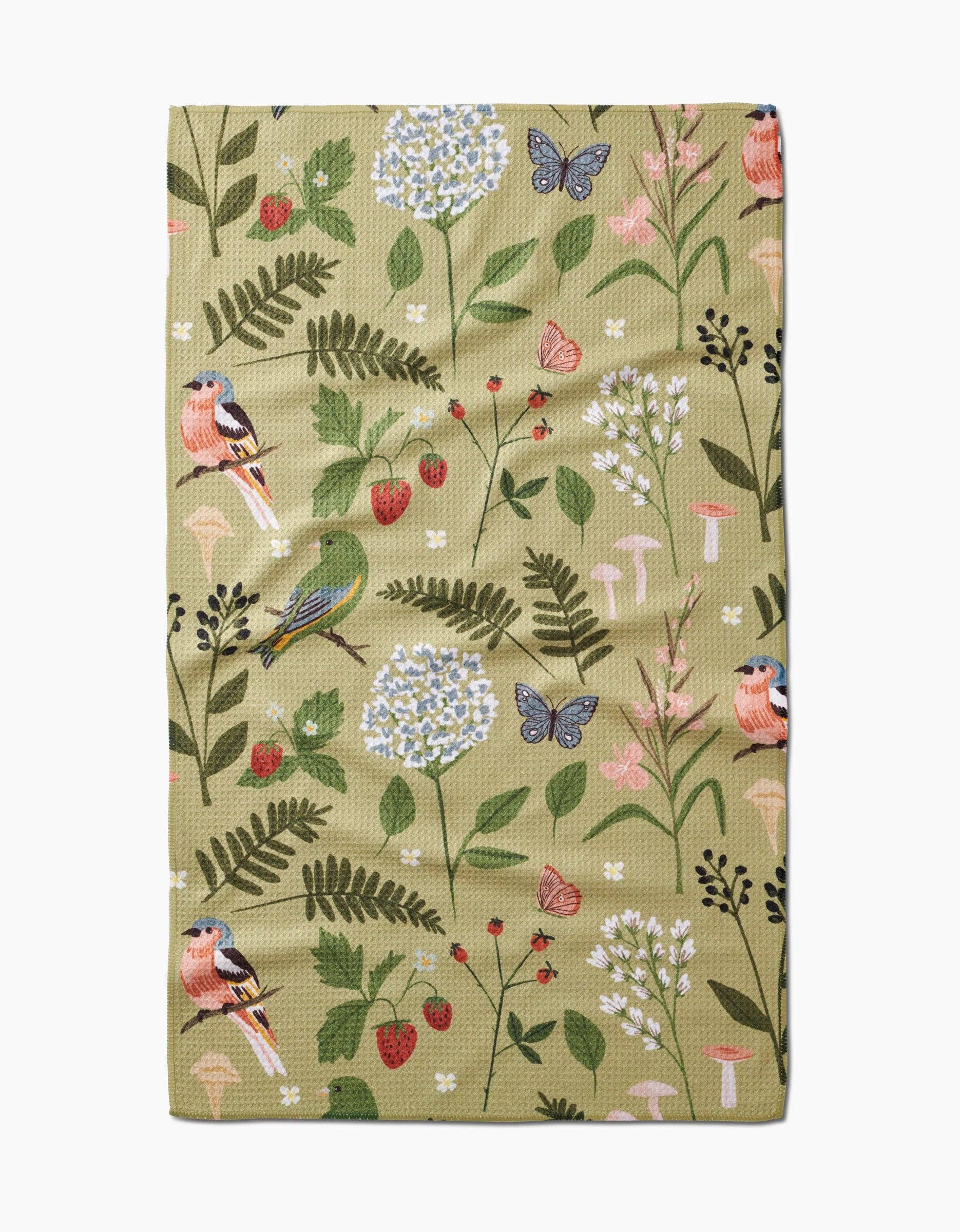 Geometry Tea Towel-Good Green Earth