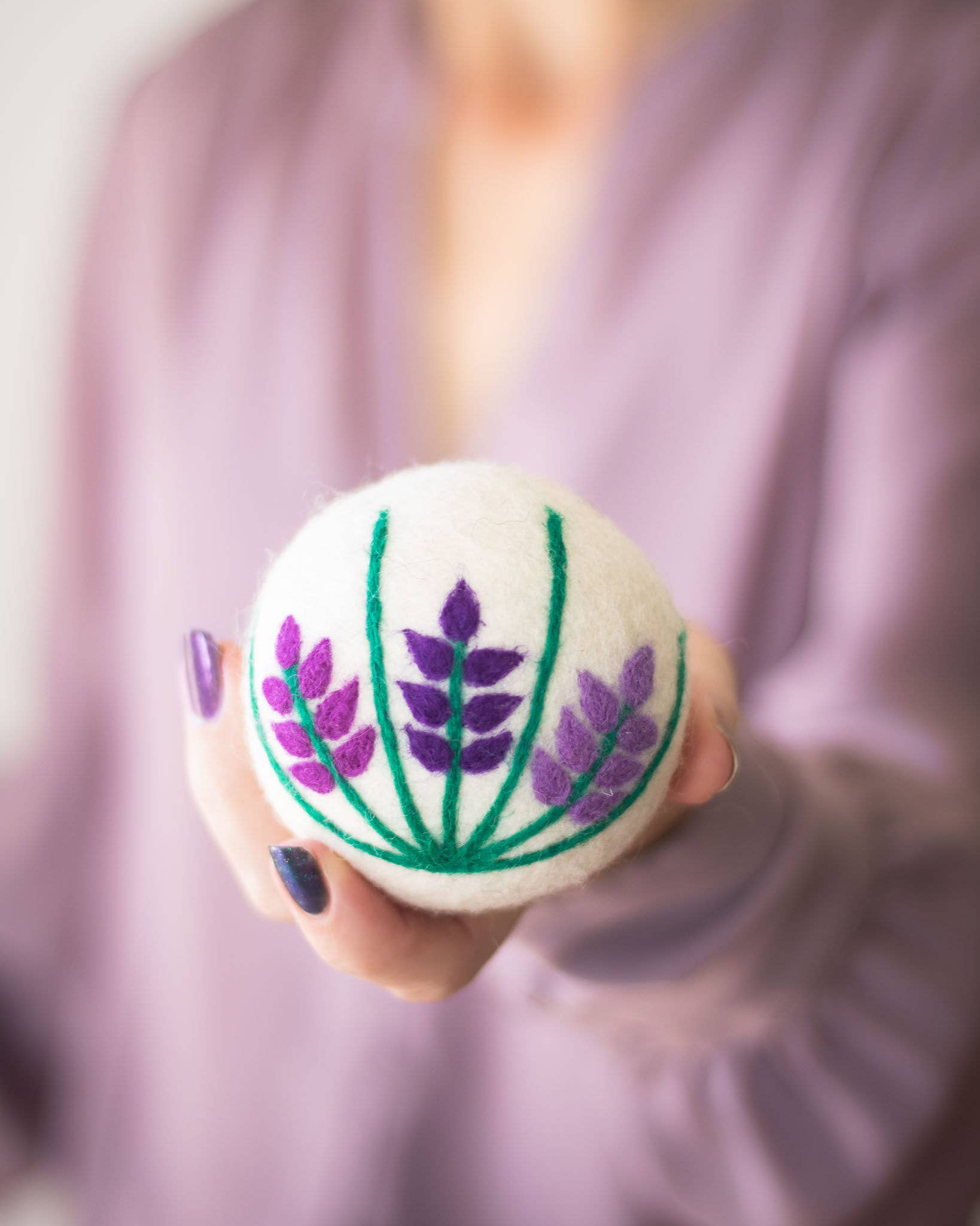 Lavender Fields Set of 3 Eco Dryer Balls - BEE: With Bag