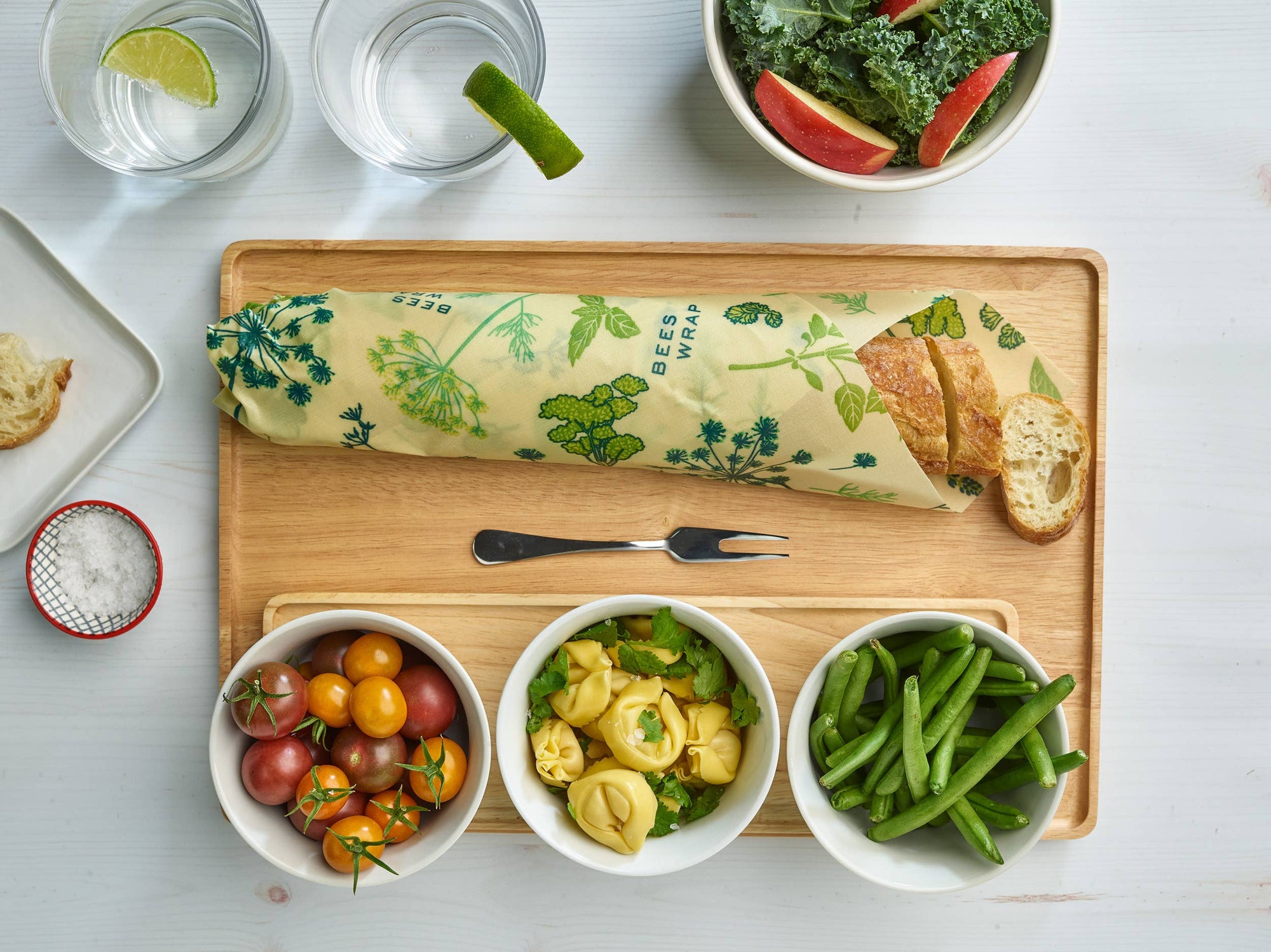 Bee's Wrap - Herb Garden, Reusable Food Storage - Assorted 3 pack