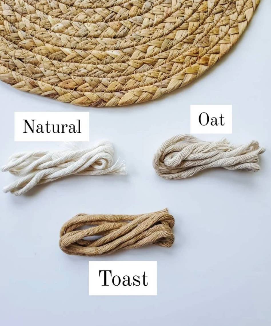 Crochet Trinket Basket: Cloudy Blue