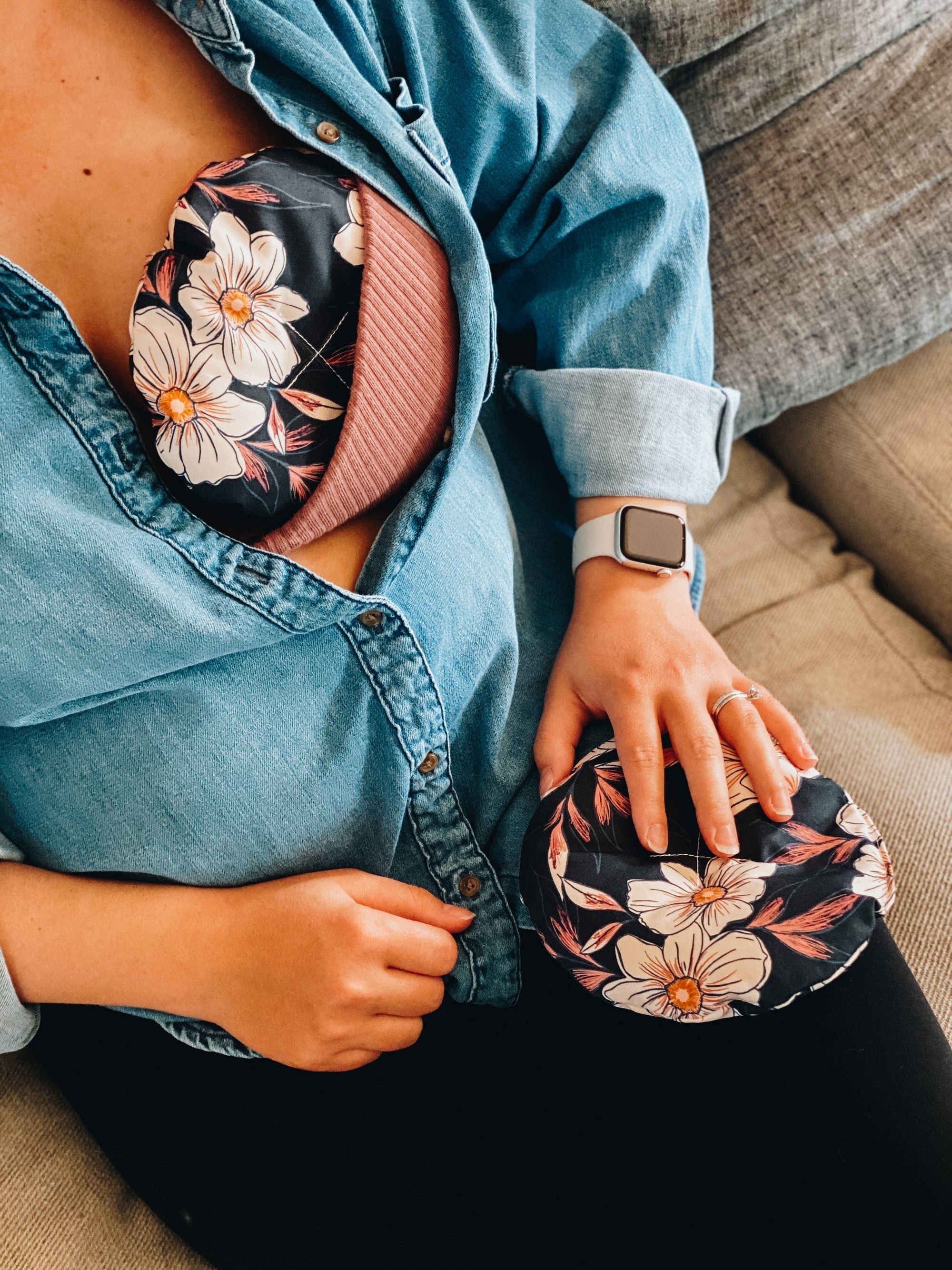 Chest Mates- Dusk Floral: Unscented