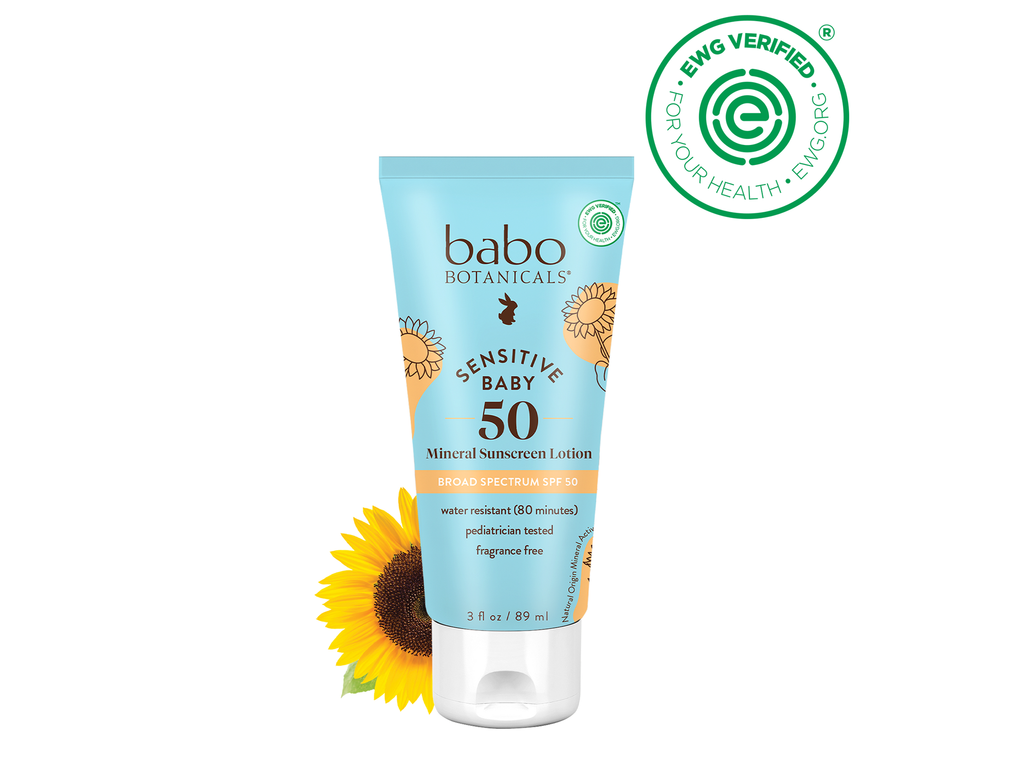 Sensitive Baby Mineral Sunscreen Lotion SPF50