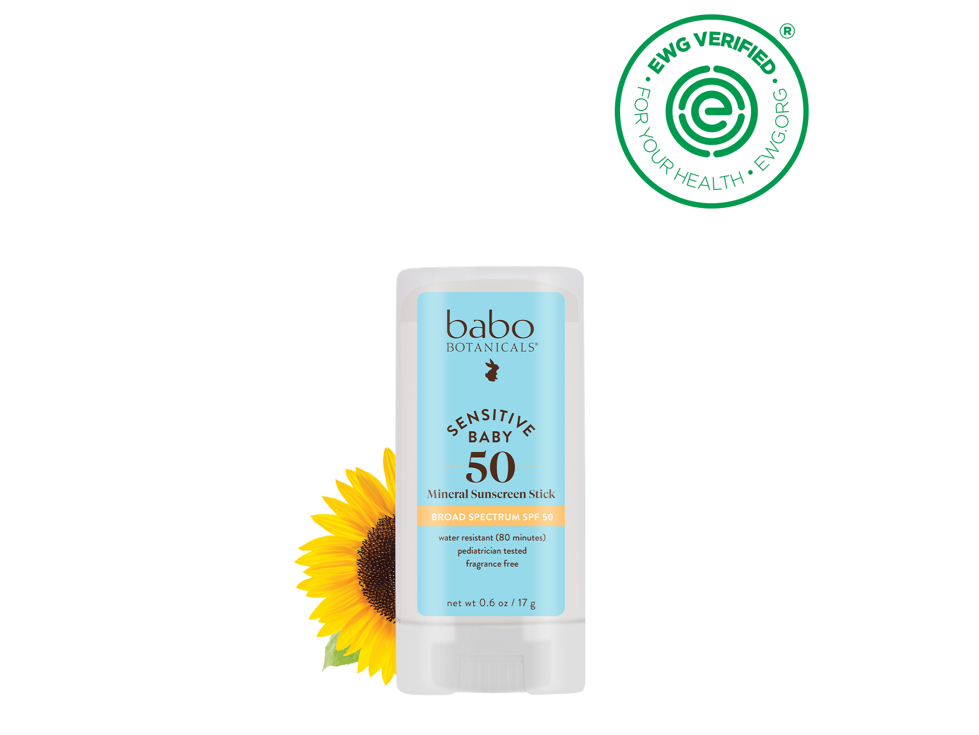 Sensitive Baby Mineral Sunscreen Stick SPF50