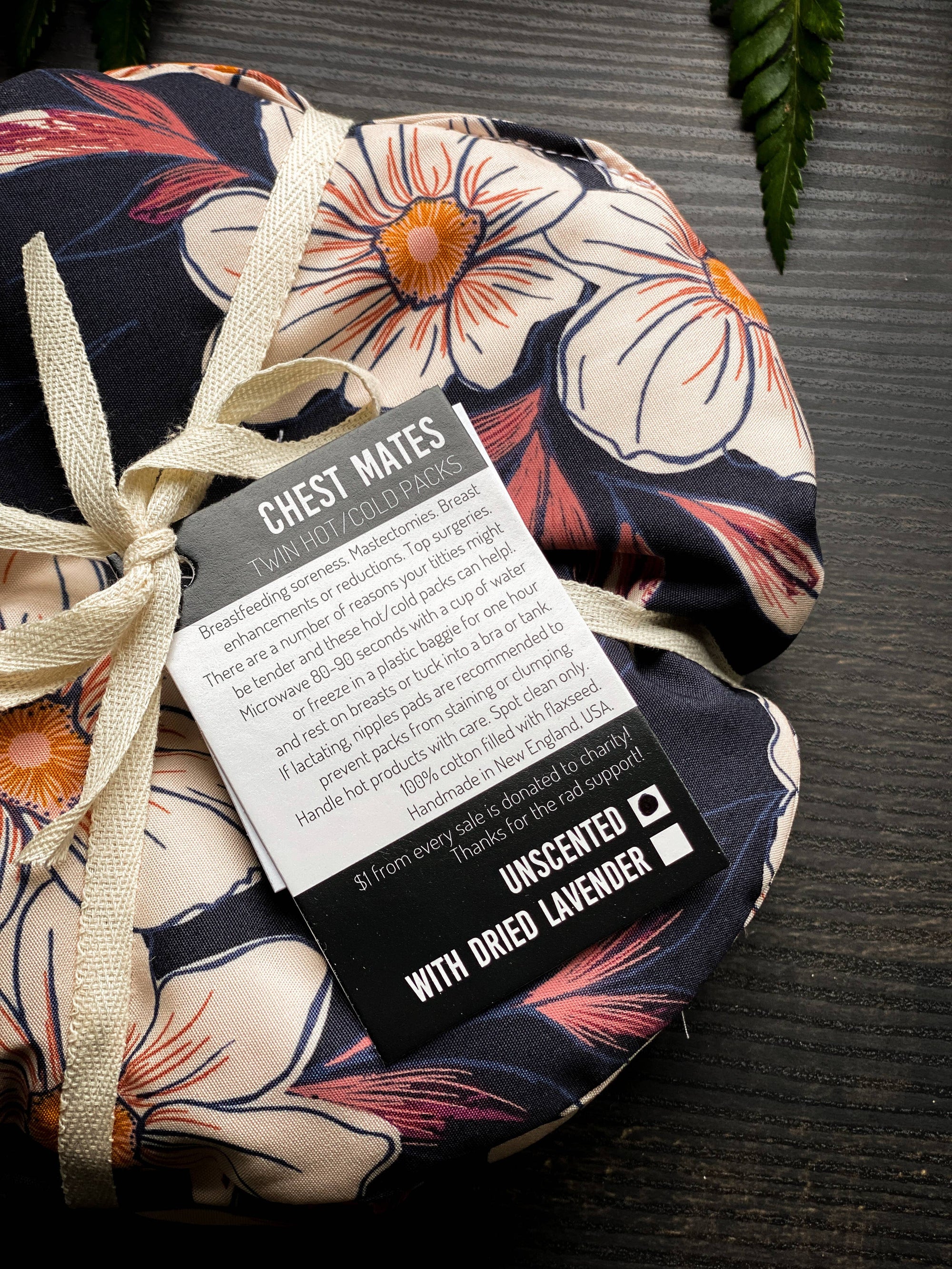 Chest Mates- Dusk Floral: Unscented