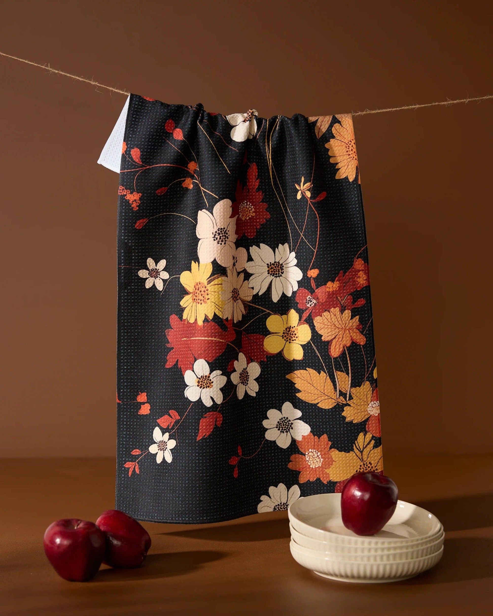 Geometry Tea Towel - Autumn Whispers